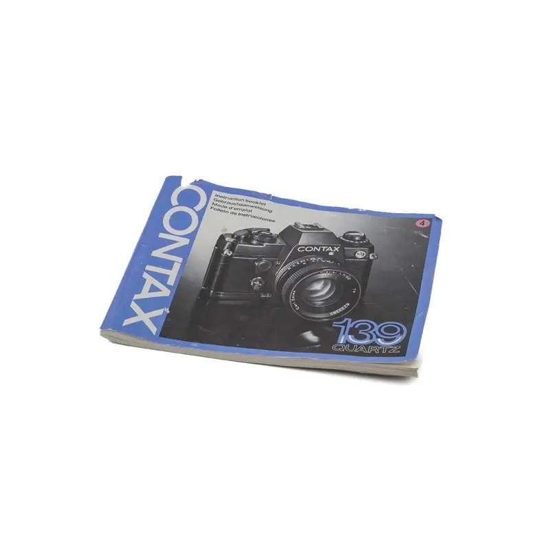 Contax 139 Quartz Instructions