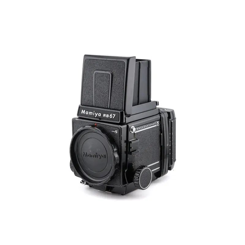 Mamiya RB67 Pro-S + 120 Pro-S 6x7 Film Back + Waist Level Finder