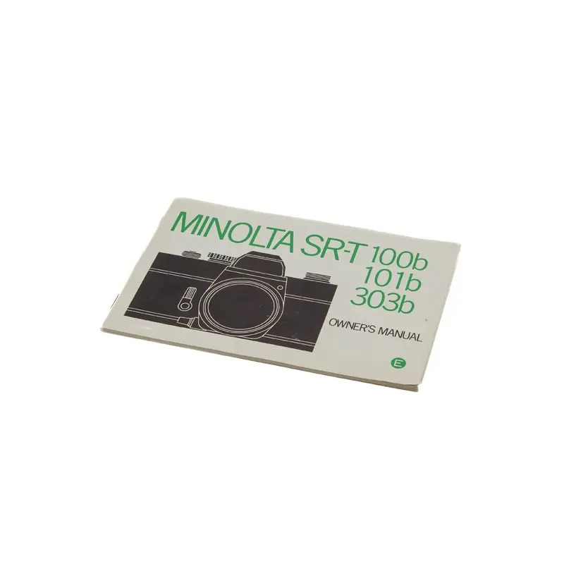 Minolta SR-T 100b/101b/303b Instruction Manual