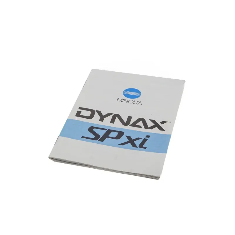 Minolta Dynax SPxi Instructions