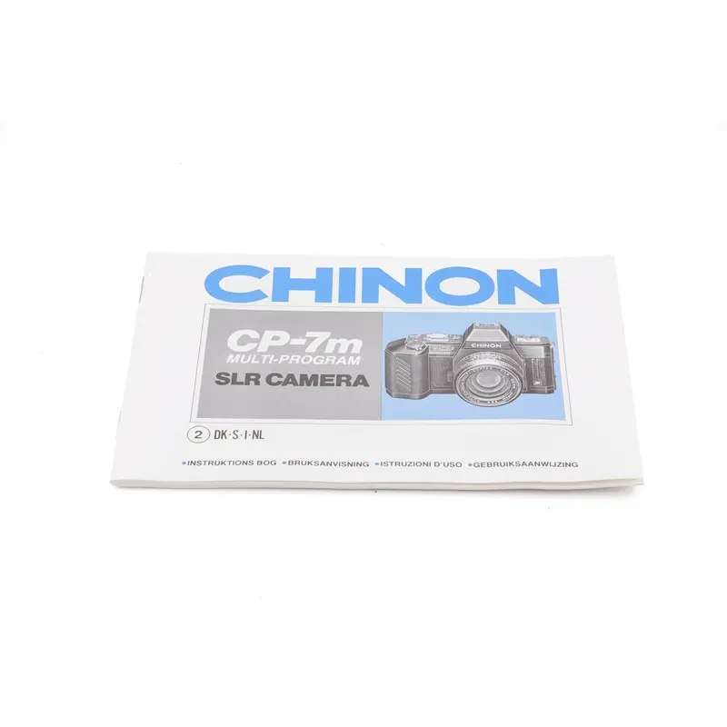 Chinon CP-7m Multi-Program Instructions