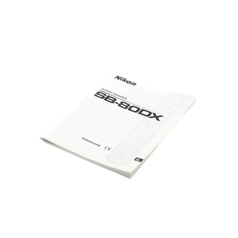 Nikon SB-800DX Instructions