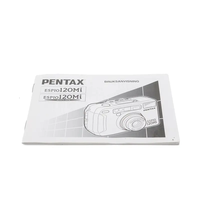 Pentax Espio 120Mi (QD) Instructions