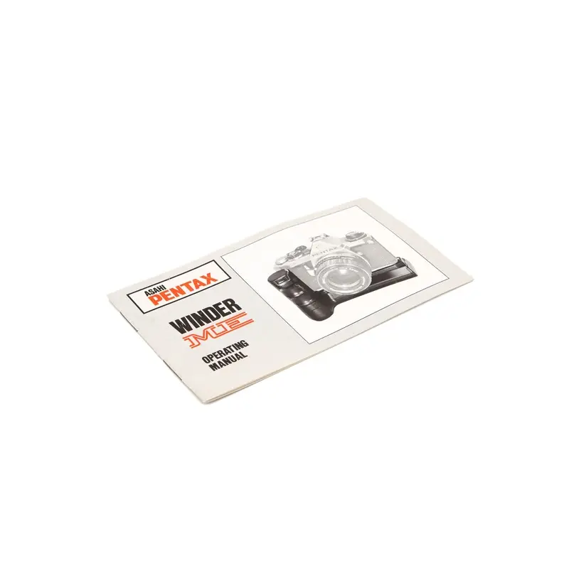 Pentax Winder ME Instructions