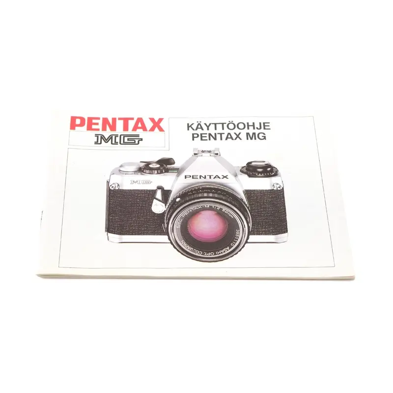 Pentax MG Instructions