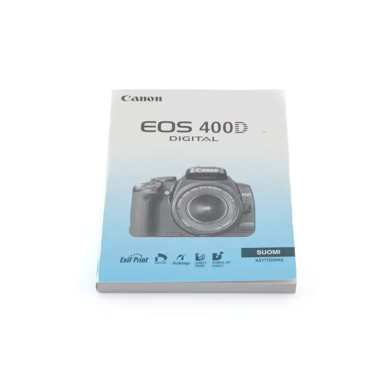 Canon EOS 400D Instructions