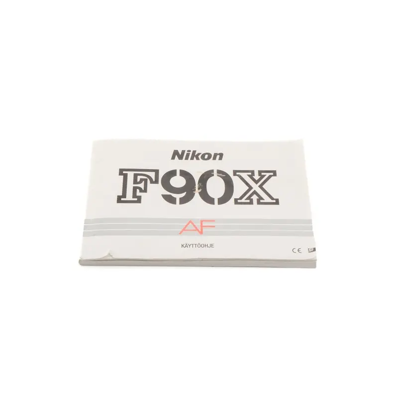 Nikon F90X Instruction Manual