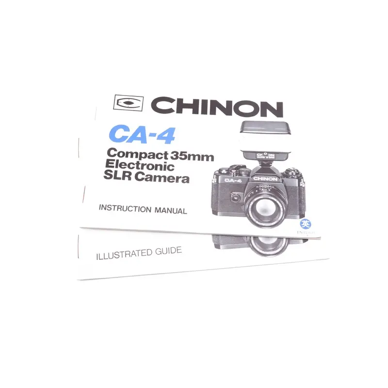 Chinon CA-4 Instruction Manual