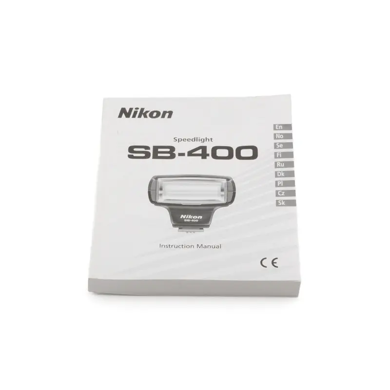 Nikon SB-400 Instructions