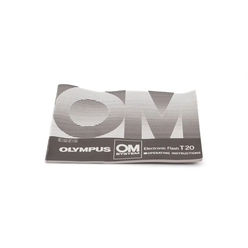 Olympus Electronic Flash T20 Instructions