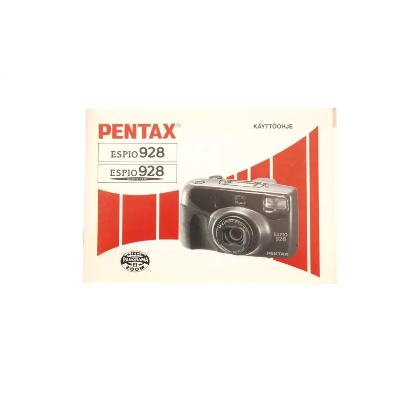 Pentax Espio 928/928 Quartz Date Instruction Manual