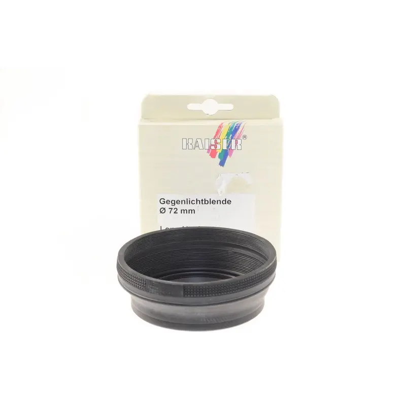 Kaiser 72mm Rubber Lens Hood