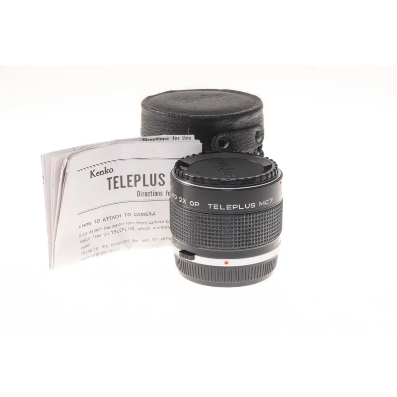 Kenko 2x Teleconverter Teleplus MC7 OP