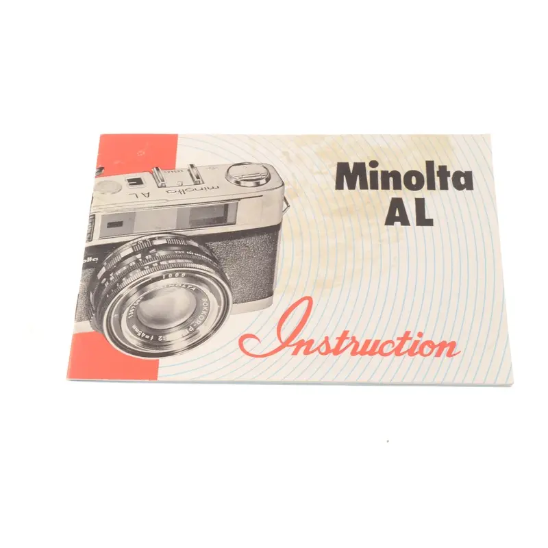 Minolta AL Instructions