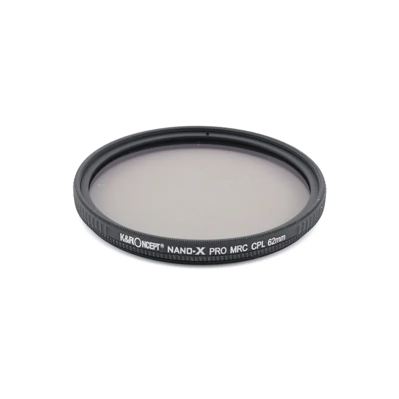 K&F Concept 62mm Circular Polarizing Filter Nano-X MRC CPL