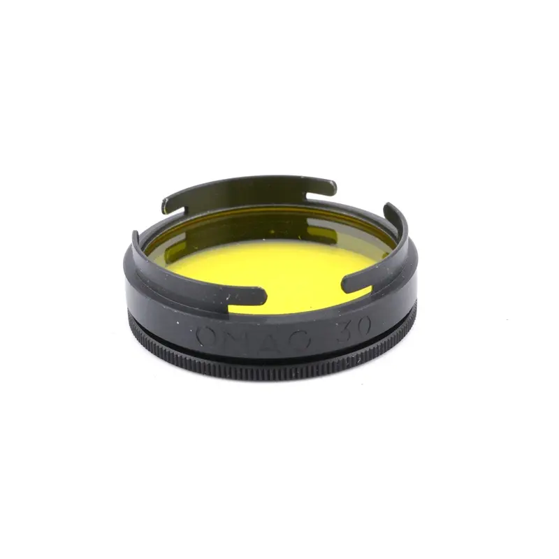 Omag 30mm Yellow Push-On Filter