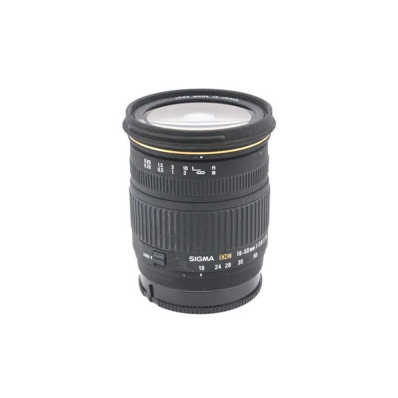 Sigma 18-50mm f2.8 DC EX D