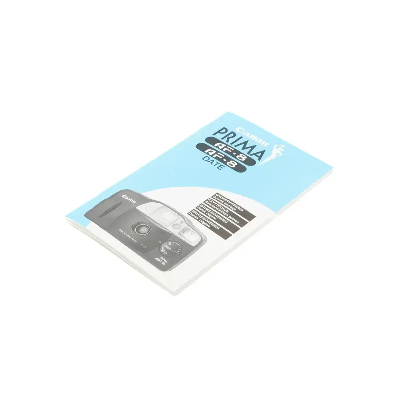 Canon Prima AF-8/Date Instruction Manual