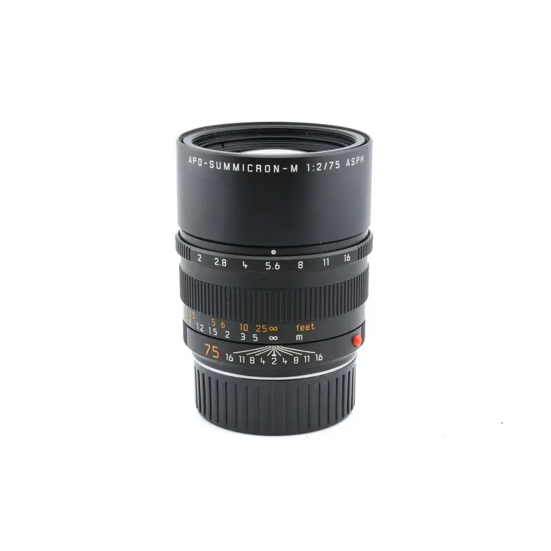 Leica 75mm f2 APO-Summicron-M ASPH.