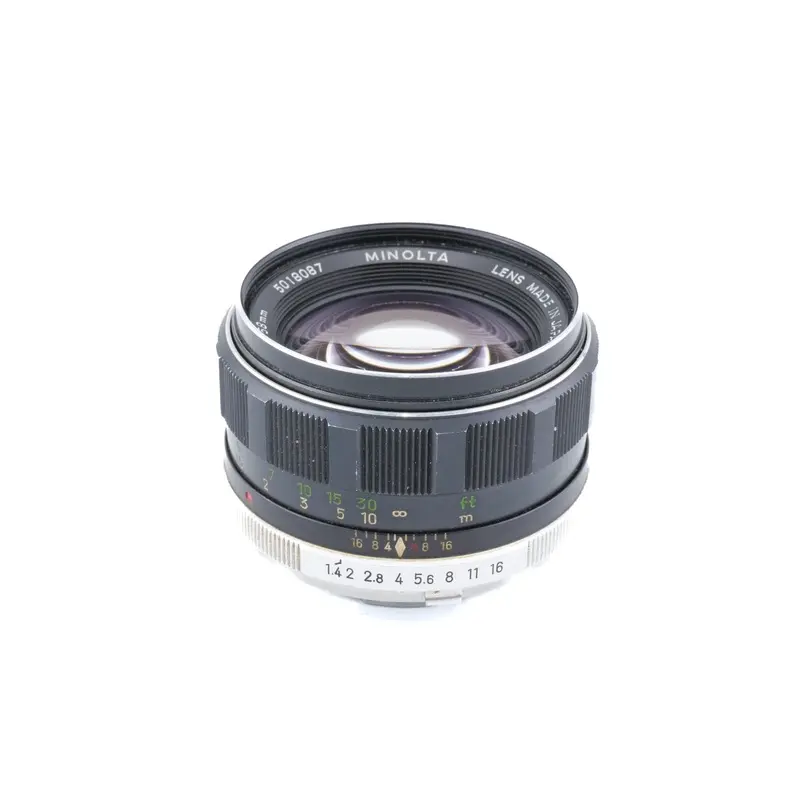 Minolta 58mm f1.4 MC Rokkor-PF