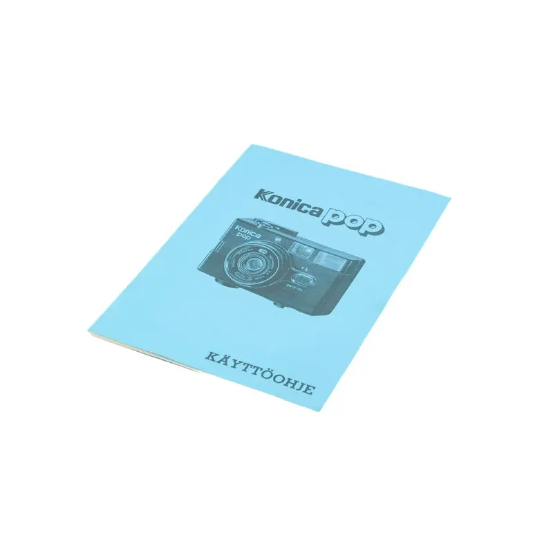 Konica Pop Instructions
