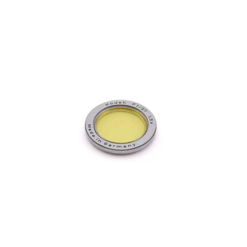 Kodak 22mm Yellow Filter FI/27 1.5x