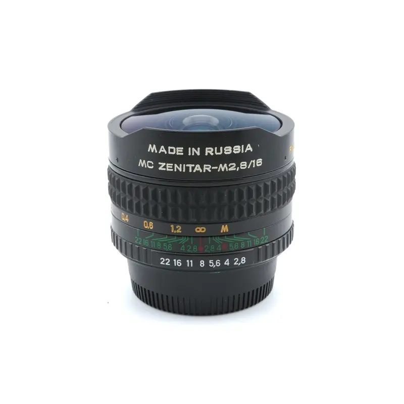 Zenit 16mm f2.8 MC Zenitar-N Fish-Eye AI