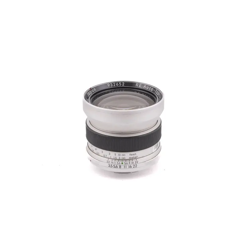 Topcon 2.5cm f3.5 RE. Auto-Topcor