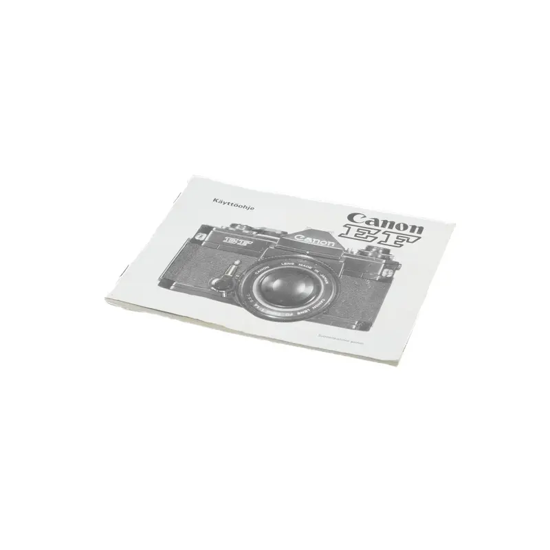Canon EF Instructions