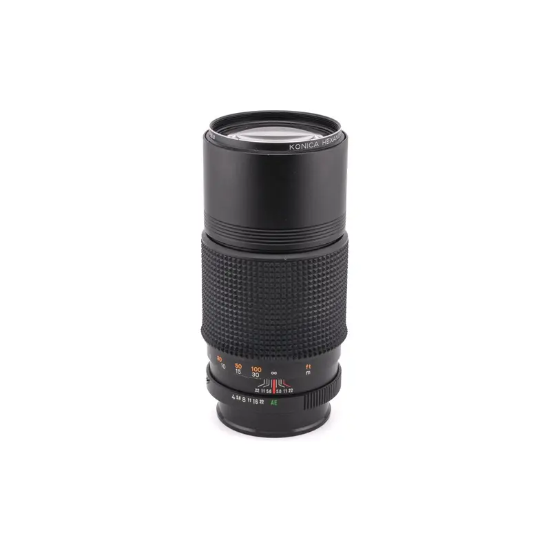 Konica 200mm f4 Hexanon AR