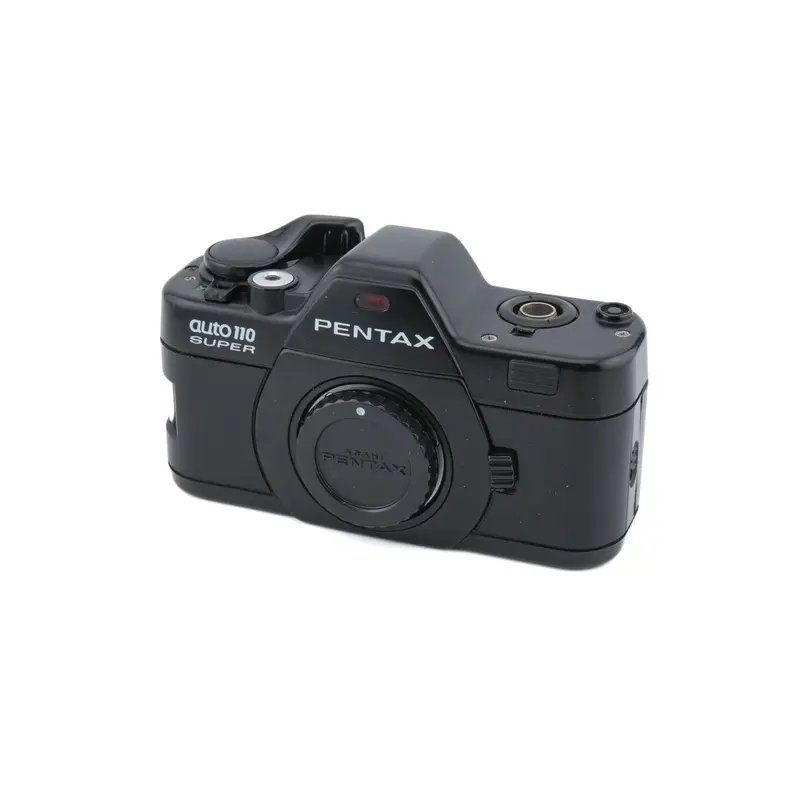 Pentax Auto 110 Super + AF130P + 110 Winder + 50mm f2.8 Pentax-110