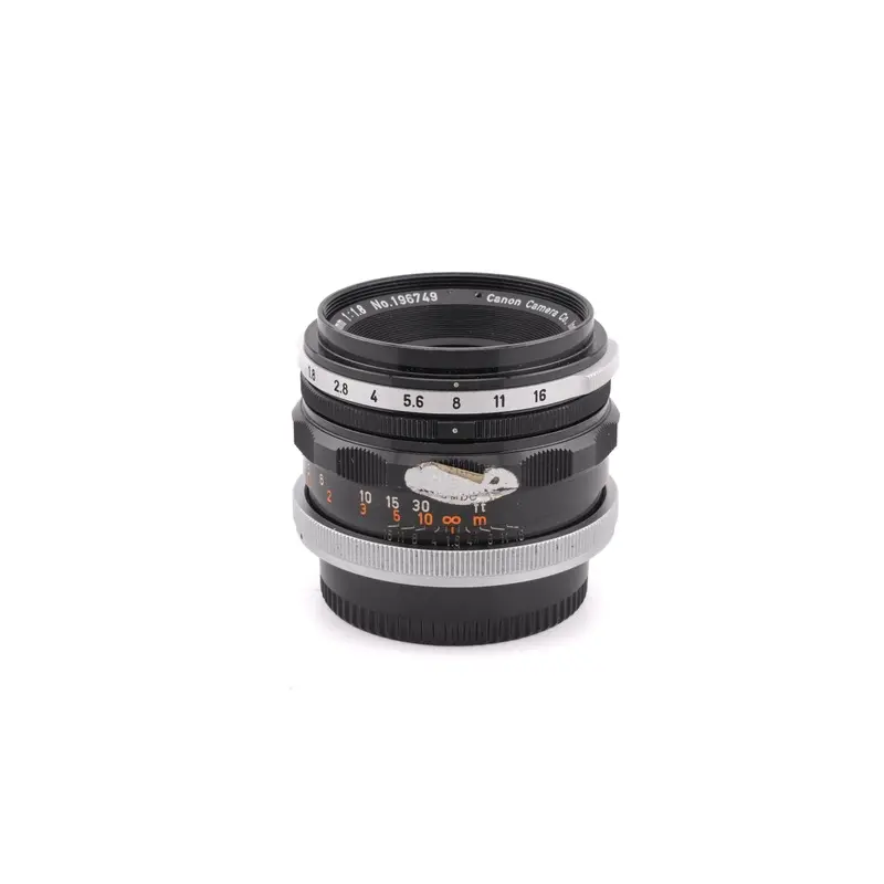 Canon 50mm f1.8 FL
