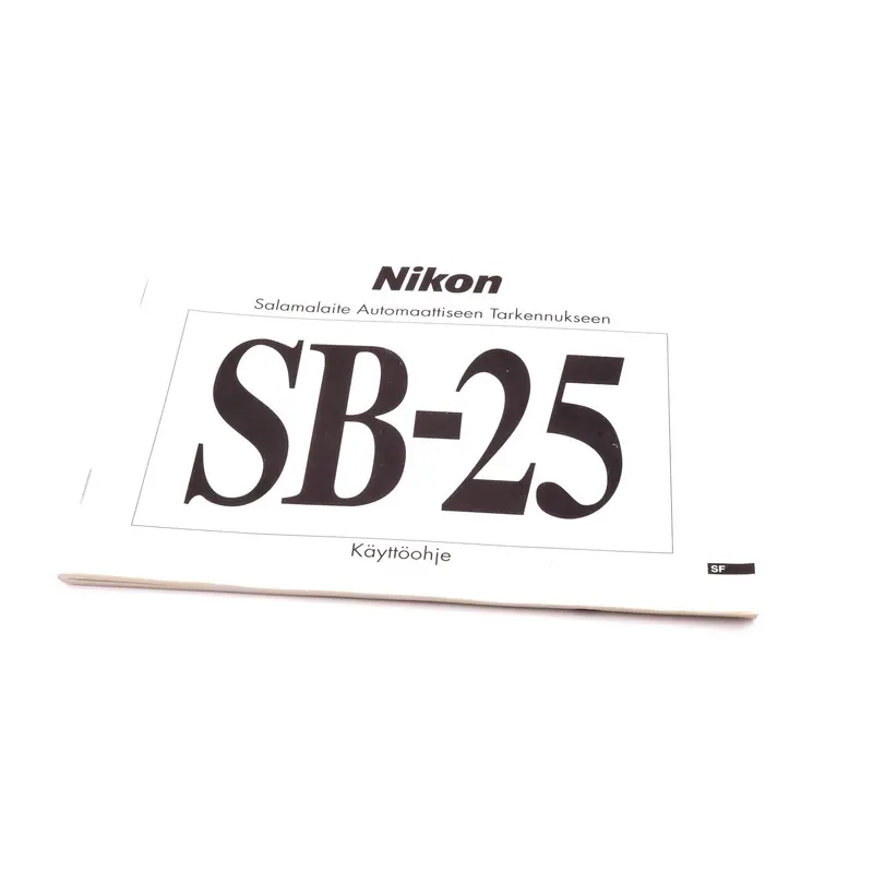 Nikon SB-25 Instructions