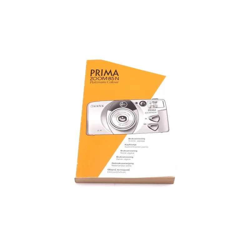Canon Prima Zoom 85N Instructions