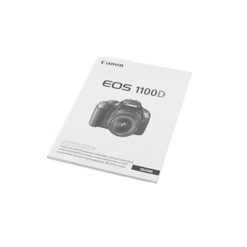 Canon EOS 1100D Basic Instructions