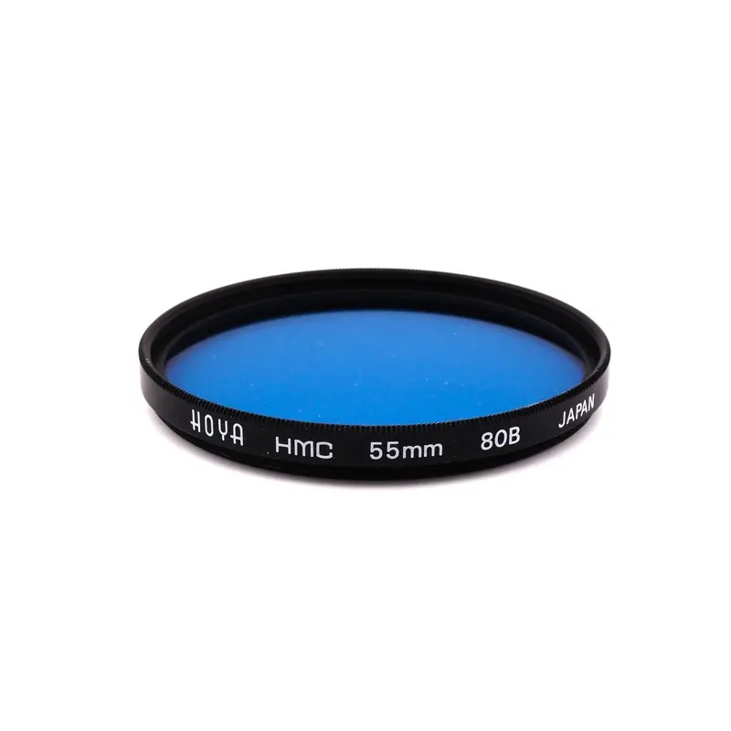 Hoya 55mm Color Correction Filter 80B HMC