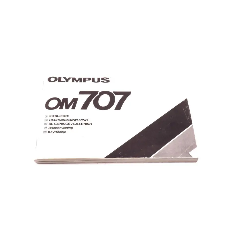 Olympus OM707 Instructions