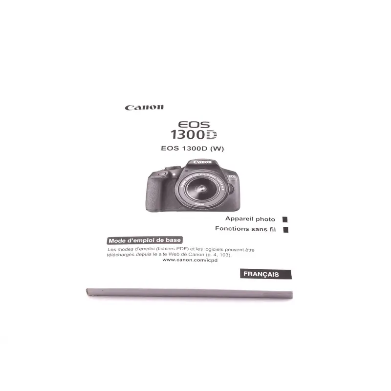 Canon 1300D / 1300D (W) Instructions