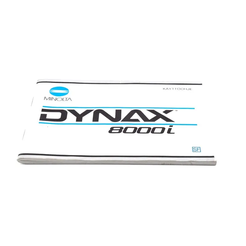 Minolta Dynax 8000i Instructions
