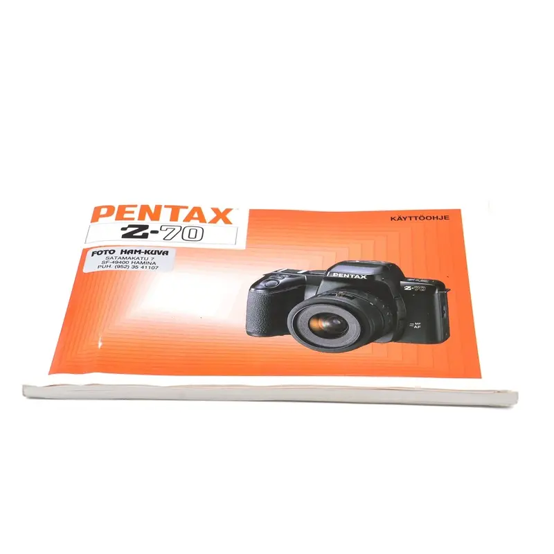 Pentax Z-70 Instructions