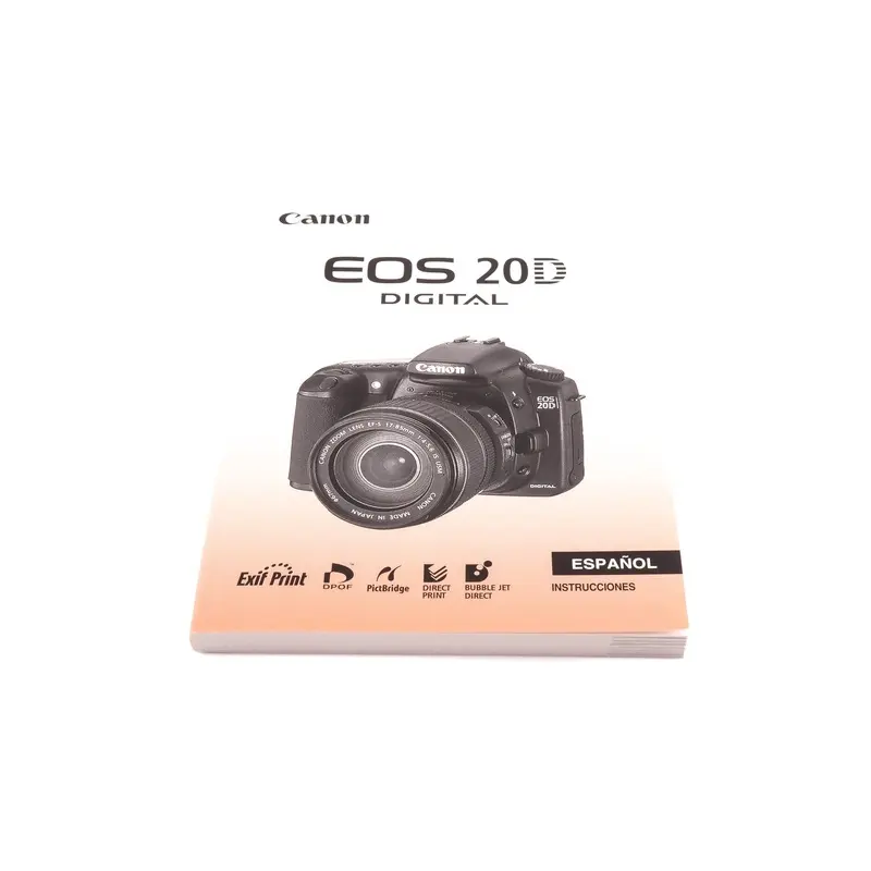 Canon EOS 20D Instructions