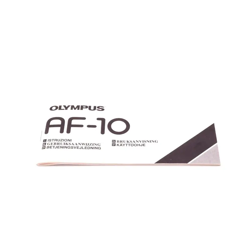 Olympus AF-10 Instructions