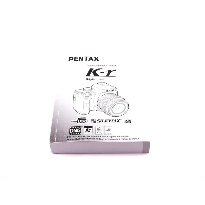Pentax K-r Instructions
