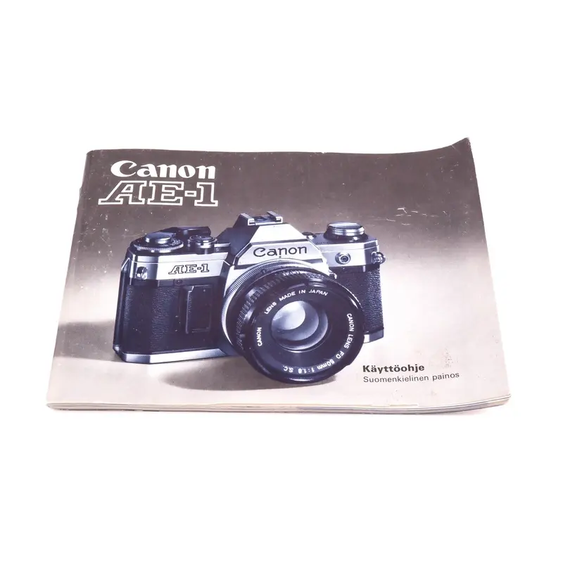 Canon AE-1 Instructions