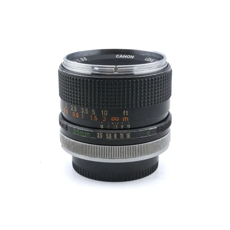Canon 35mm f3.5 (Chrome Nose)
