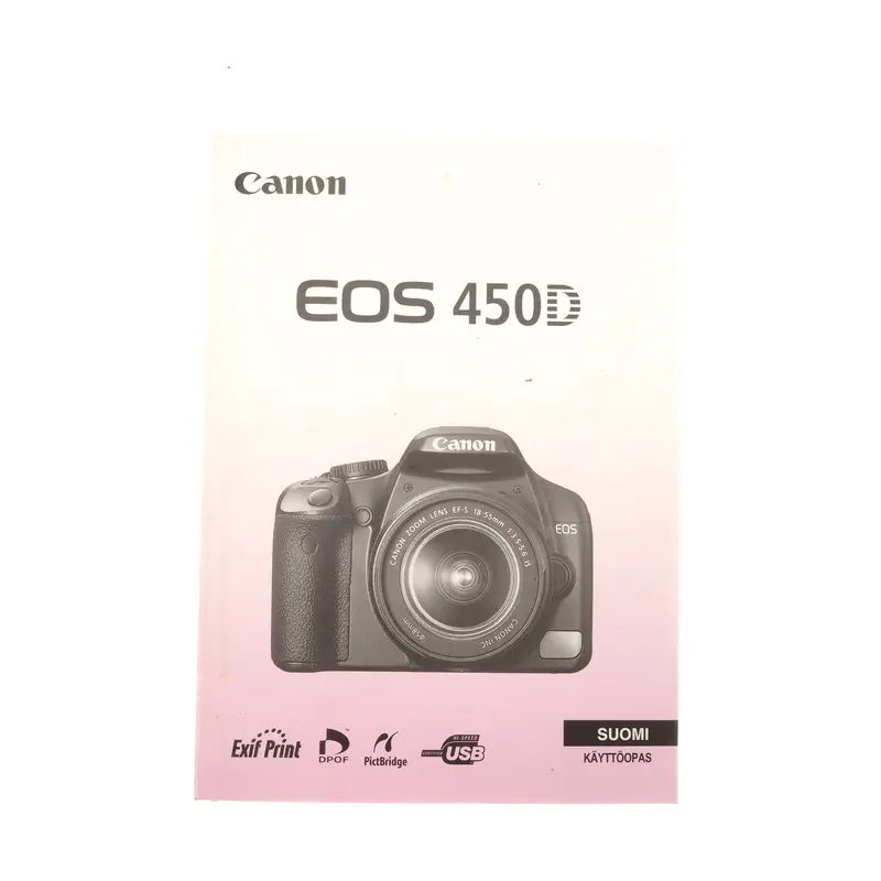 Canon 450D Instructions