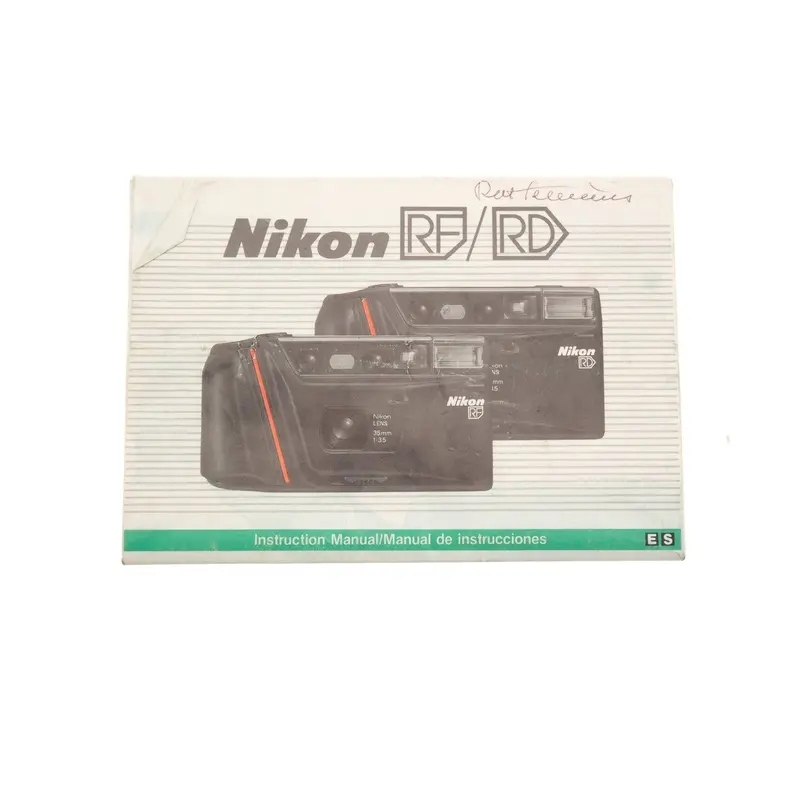 Nikon Rf / RD Instruction Manual