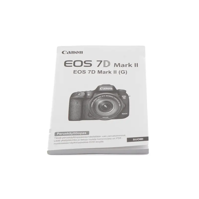 Canon 7D Mark II (G) Instructions