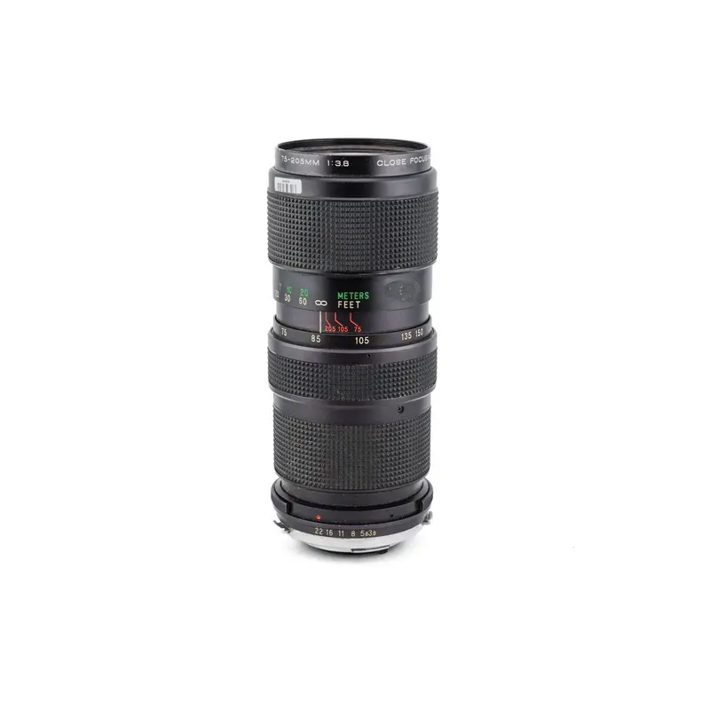 Vivitar 75-205mm f3.8 Close Focusing Auto Zoom