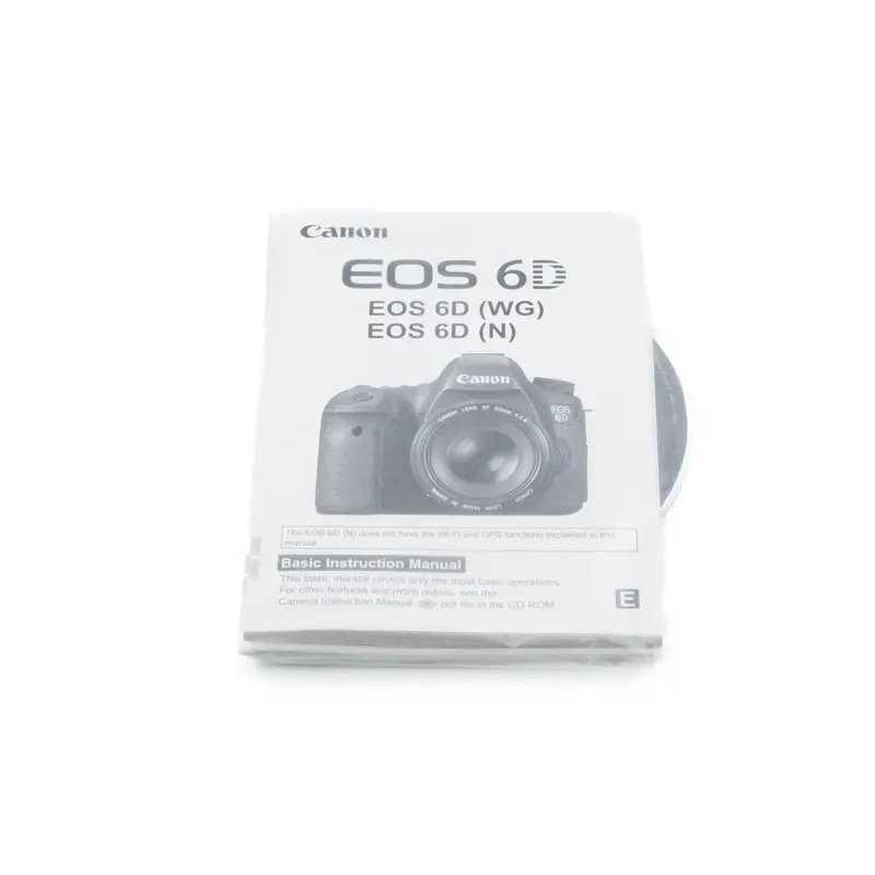 Canon EOS 6D Instructions